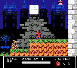 Gargoyle's Quest II: The Demon Darkness gameplay screenshot